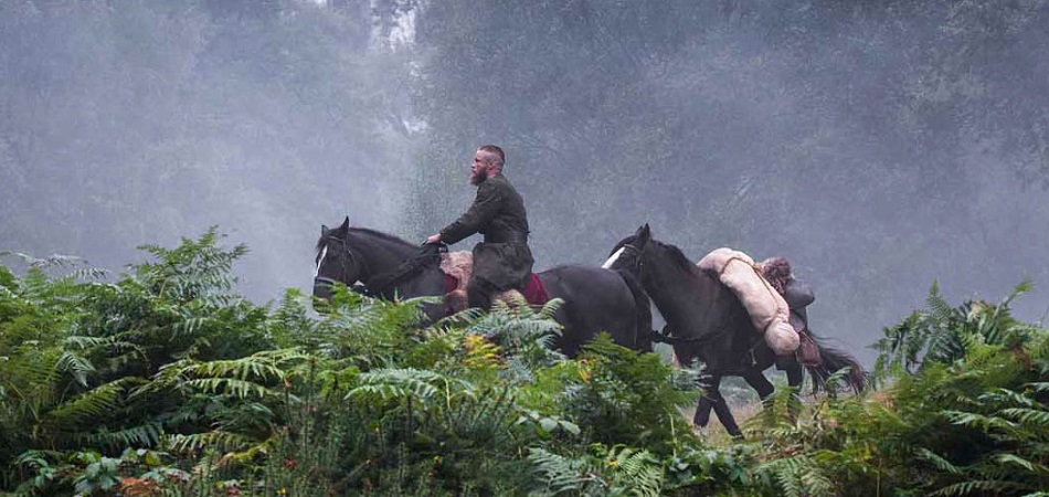 Filming Vikings at Powerscourt Waterfall 1