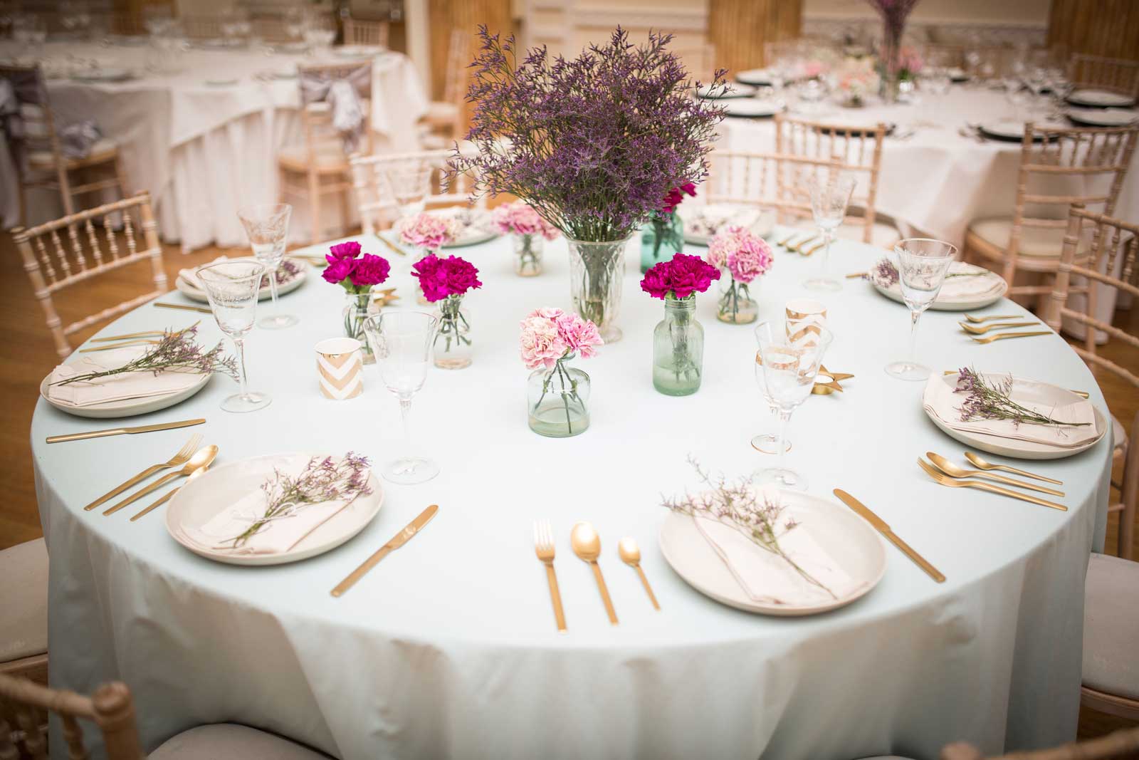 Wedding Table Setting Powerscourt David Madden Table Decor