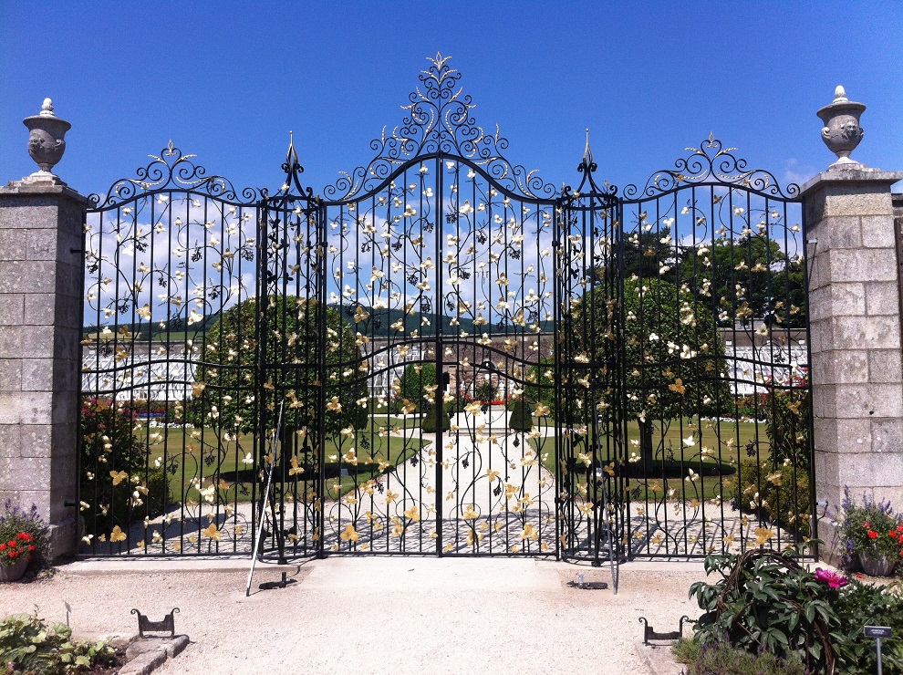 Statues Gates Statuary & Gates: Artistic Wonders at Powerscourt Estate